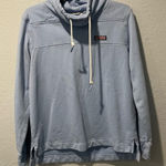 Vineyard Vines  Garment-Dyed Relaxed Funnel Neck Shep Shirt Hydrangea Blue Size S Photo 0