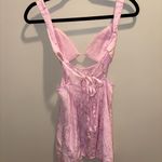 For Love & Lemons  Blush Lace Dress Photo 3