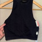 Free people bra sports movement medium large mesh back lined Black NEW Photo 2