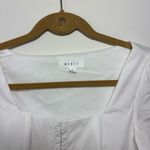 Mabel Mable long sleeve white crop top size small 131 Photo 1