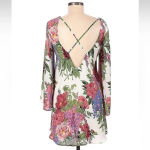 Show Me Your Mumu  | Joni Flow Dress Bell Sleeve Duchess Darling Floral Size XS Photo 3