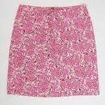 SO Vintage 90s  GSJC Stretch Purple & Pink Floral Pencil Skirt Photo 4