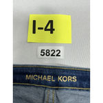 Michael Kors Womans  Izzy Skinny Pullon Blue Jeans Size 16 Ankle Photo 2