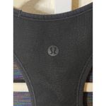 Lululemon Love Revealed Bra Black Rainbow Seamless Racerback Size 6 Photo 3