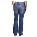 Wrangler NWT Retro Mae Mid-Rise Bootcut Jeans Classic Indigo 26/1 x 32 Photo 2