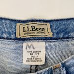 L.L.Bean Original Fit Natural Light Blue Straight Leg Denim Jeans Sz 16 M/T Photo 6