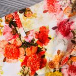 ZARA  basic Pique Floral long sleeve button front Blazer jacket size small Photo 4