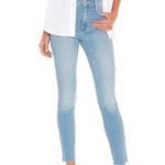 MOTHER Denim Mother The Looker Ankle Frey Jeans The Angel With No Wings Photo 1