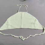 Cream Crochet Halter top Size XS Photo 0
