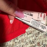 Victoria's Secret NWT  Dream Angels Unlined Red Lace-Up Corset Top- Size Small-DD Photo 9