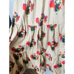 Adam Lippes COLLECTIVE Khaki Crewneck Hourglass Tiered Poplin Maxi Dress Size 2 Photo 8