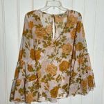 Show Me Your Mumu  Nicolette Floral Bell Sleeve Blouse 704 Photo 4