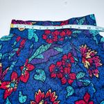 American Vintage Vintage Floral Boho Midi Skirt High Waisted Pleated Colorful Retro Cottagecore Photo 3