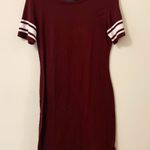 Rue 21 Burgundy T-Shirt Dress Photo 0