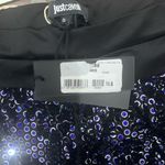 Just Cavalli  Sequin Flower Embroidered Leggings, Small, NWT Photo 2