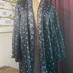 Vera Bradley  Sofie Kimono Wrap Robe Holland S/M black floral bell sleeve new. Photo 9