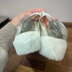 UGG Womens Oh Yeah Slippers 8‎ New in Box Baby Blue Fuzzy Soft Sling Back RMN Photo 5