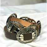 8 Other Reasons  Concho Belt Brown and Silver 43" Photo 10