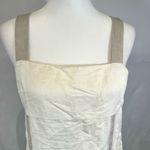 Harvé Benard Harve Bernard off white and mocha linen blend dress size 8 NWT Photo 1