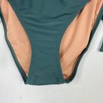 J.Crew NWT  Ribbed Curved-Waist Cheeky String Bikini Bottom Size XL NEW Photo 3