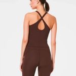 Spanx  Get Moving Contour Crossback Shelf Tank Expresso   Photo 3
