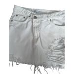 ZARA  Women’s  White Denim Skirt Size Small Photo 7