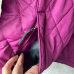 Columbia Quilted Purple Interchange Zip Up Coat Size M Photo 5