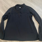 Magellan outdoors  Black Ribbed Pullover Photo 0