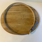 Vintage 90s Lavender Purple Vegan Leather Gold Buckle Belt Size Large Photo 6