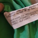 ZARA size Large green Voluminous Ruffled balloon short Sleeve top Photo 6