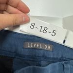 Level‎ 99 Pants Womens 33 Blue Francis Lacey Double Welt Zip Trouser Photo 5