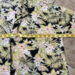 Volcom Black and Green Oversized Tropical Shirt Size M/L Photo 4