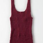 American Eagle AEO Bloody Red Sweater Tank Photo 0