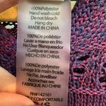 LuLaRoe Purple Mimi Fringe Knit Button Poncho Shall Cardigan Size O/S Fits All Photo 8