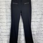 Alfani 1 Alfani black slacks w/front and back zipper pockets size 8 women Photo 0