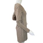 ZARA  Trafaluc Body Con Long Sleeve Dress Size L Photo 1