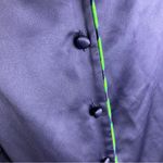 Savage X Fenty Size 1X Pajama Set Navy Blue Button Down Shirt Silky Photo 6