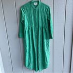 Tuckernuck Pomander Place Sea Green Linen Lydell Button Down Maxi Dress Size S Photo 1