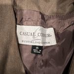 Casual Corner brown skirt suit set 14 Tan Photo 4