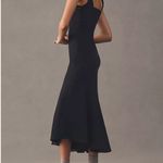 Anthropologie The Ariana Square-Neck Asymmetrical Ruffle-Hem Dress Photo 1