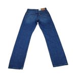 Levi's  Premium Selvedge 501 High Rise Dark Wash Blue Jeans Women's Size 25 x 30 Photo 2