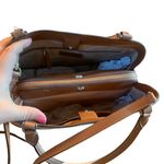 Kate Spade "LENA" SATCHEL BAG WARM GINGER BROWN PEBBLED LEATHER NWT Photo 7