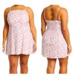 Abound  Pink Fade To Flower Haze Dress Size M. A14 Photo 4