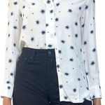 Bimba Y Lola Star Print Button Down Blouse Photo 0