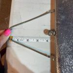 Vintage Rulo Creations Women's Shimmer Clutch Handbag Evening Bag Silver Small Photo 14