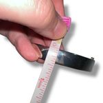 Ralph Lauren Vintage RLL Lauren  Bangle Bracelet Cuff Magnetic Close Silver Tone Photo 11