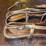 Talbots closed toes flat sandals in bronze - size 6.5 Photo 3