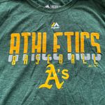 Majestic Oakland athletics (A’s) baseball long sleeve shirt Photo 1