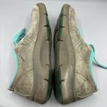 Dansko Women’s Sneakers Sz 39 Elise Gray Turquoise Suede Comfort Casual Walking Photo 6