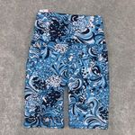 Lilly Pulitzer Luxletic South Beach High Rise Bike Shorts Resort White Mermazing Photo 1